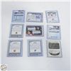 Image 2 : 9 ASSORTED HOCKEY CARDS