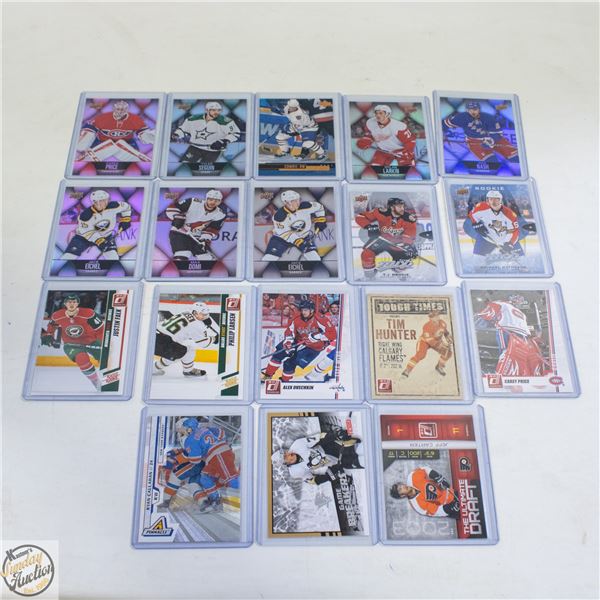 18 ASSORTED HOCKEY CARDS