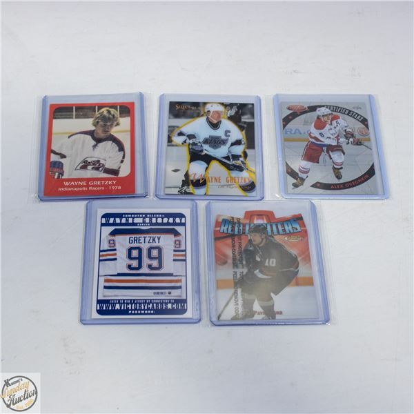 5 HOCKEY CARDS '95-96 SELECT CERTIFIED EDITION