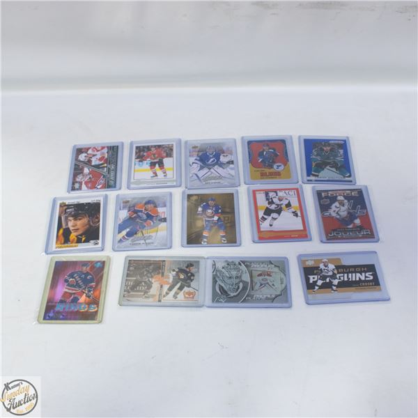 14 ASSORTED HOCKEY CARDS