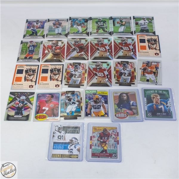26 ASSORTED FOOTBALL CARDS