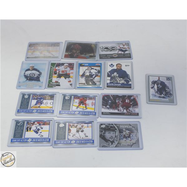 14 ASSORTED HOCKEY CARDS