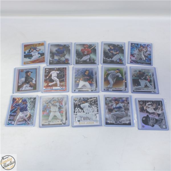 15 ASSORTED BASEBALL CARDS