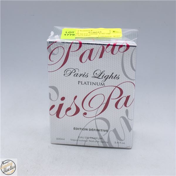 NEW SEALED 100ML EAU DE PARFUM PARIS