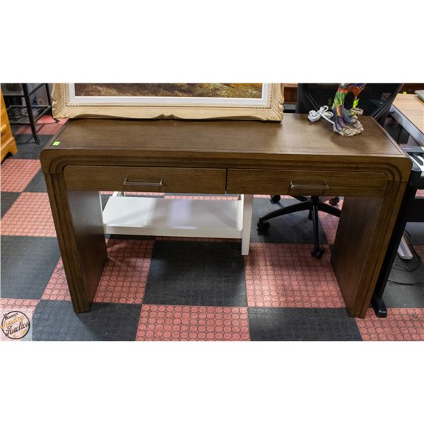 ASSEMBLED FOREMOST HALLWAY TABLE *SOME SCRATCHES*
