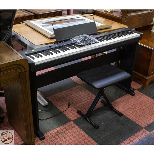 CASIO ELECTRIC PIANO CDPS110 WITH STOOL