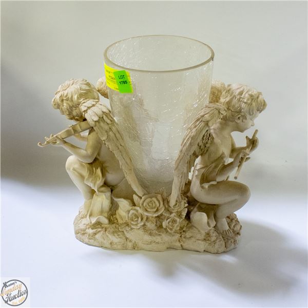 RENAISSANCE STYLE CHERUB STAND WITH