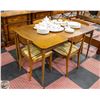 Image 1 : MCM WOOD TABLE H-29.5" W-38.25" L-56.5"