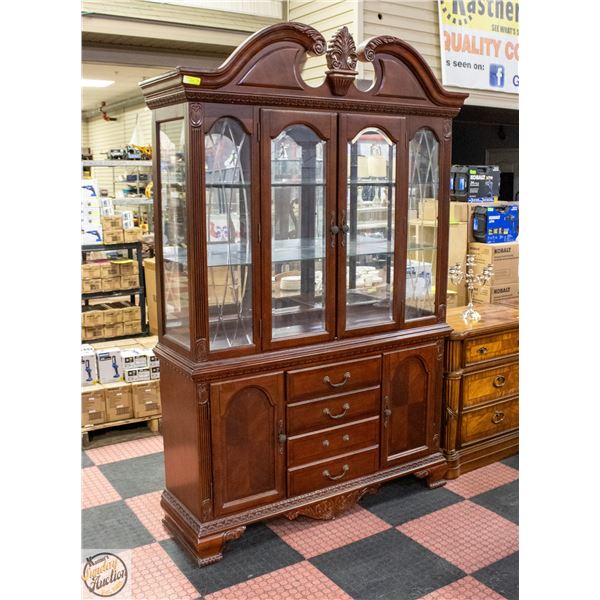 BUFFET AND HUTCH H-88" W-19" L-58"