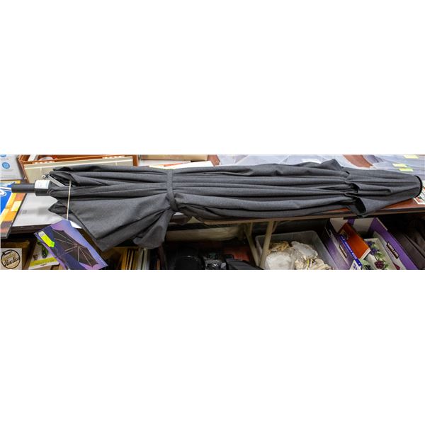 NEW SUNVILLA LED MARKET UMBRELLA BLACK - 3M / 10FT