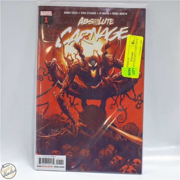 ABSOLUTE CARNAGE #1 KEY ISSUE