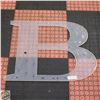 Image 1 : HUDSON'S BAY NEON SIGN- ACRYLIC BACKER- LETTER B