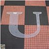 Image 1 : HUDSON'S BAY NEON SIGN- ACRYLIC BACKER- LETTER U
