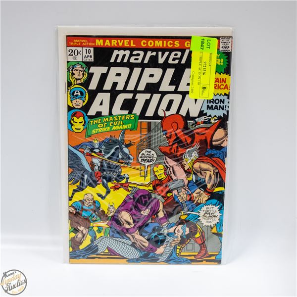 MARVEL TRIPLE ACTION #10