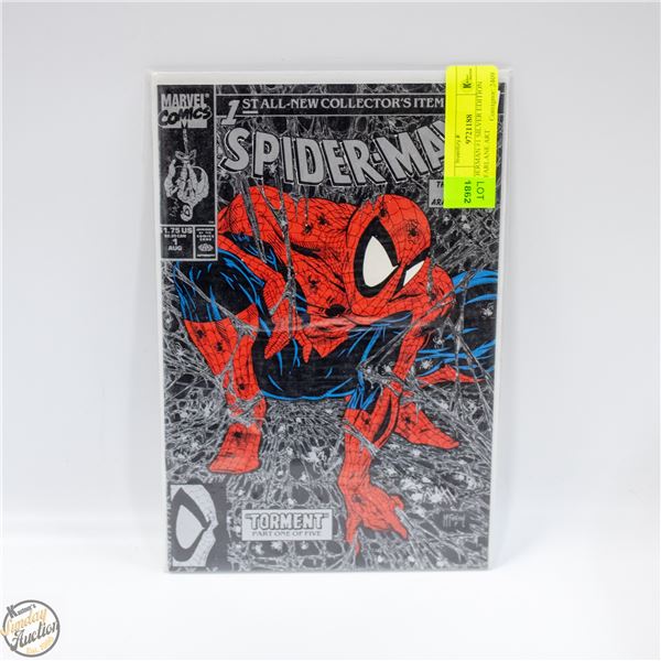 SPIDERMAN #1 SILVER EDITION MCFARLANE ART