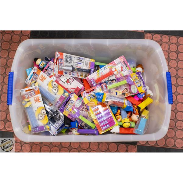 BIN OF PEZ SOME SEALED VINTAGE