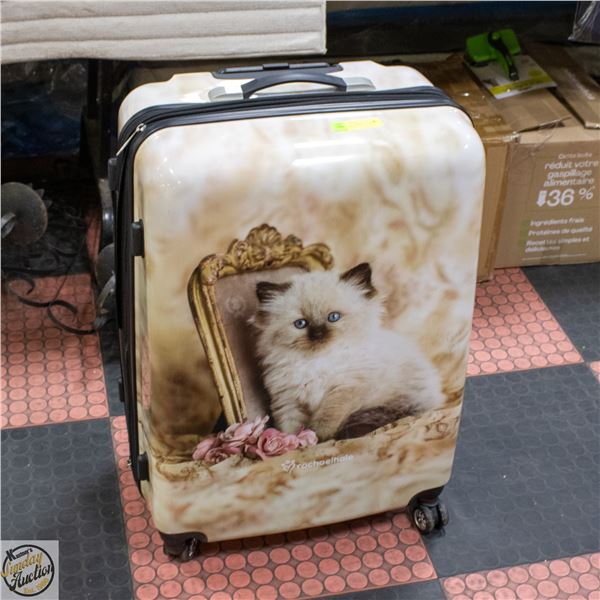 RACHAEL HALE CAT THEME HARDSHELL 360 ROLLER