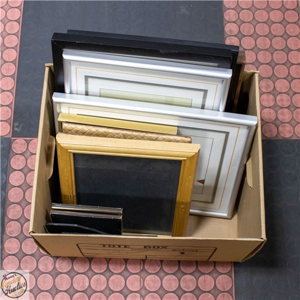LOT OF VARIOUS FRAMES