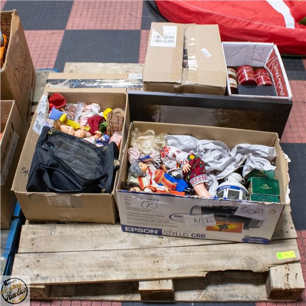 ESTATE PALLET- ASSORTED HOUSEHOLD