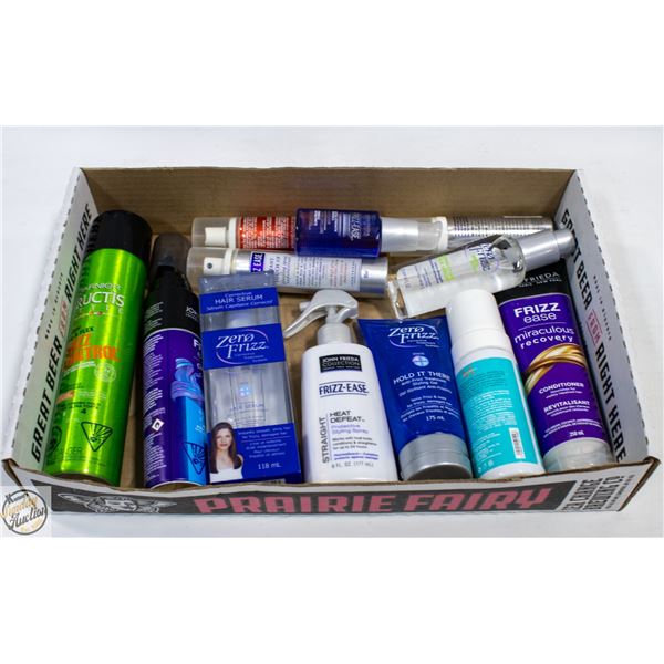 COLLECTION OF FRIZZ EAZE AND ANTI FRIZZ