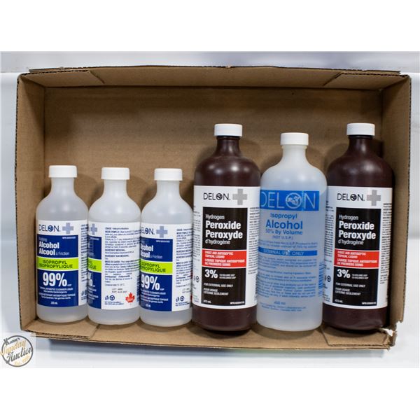 FLAT OF HYDROGEN PEROXIDE AND ISOPROPYL