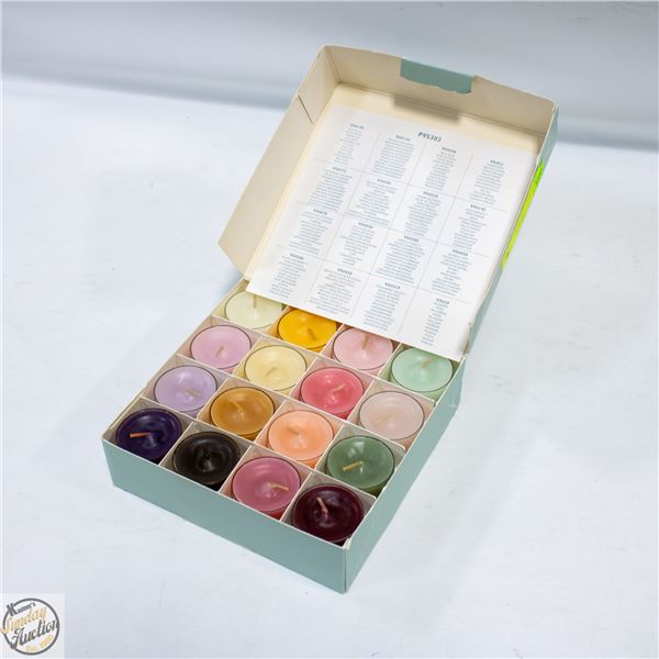 NEW PARTY LITE 16PC SCENTED ASSORTED