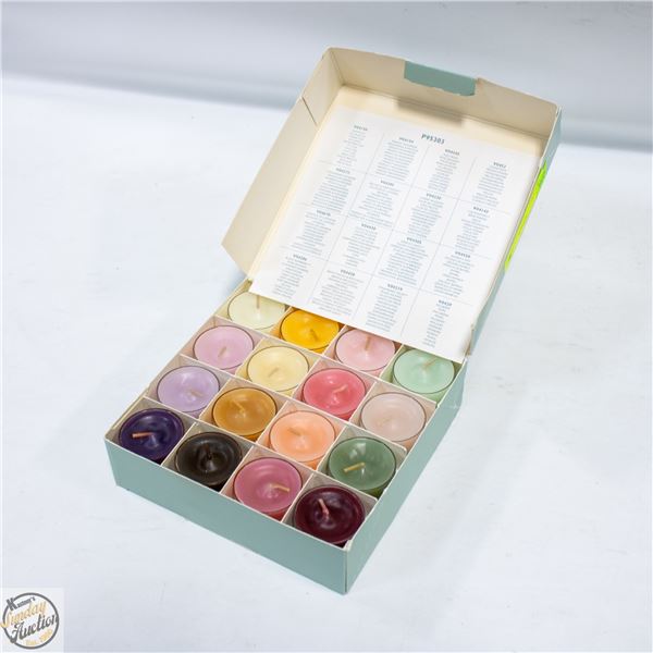NEW PARTY LITE 16PC SCENTED ASSORTED