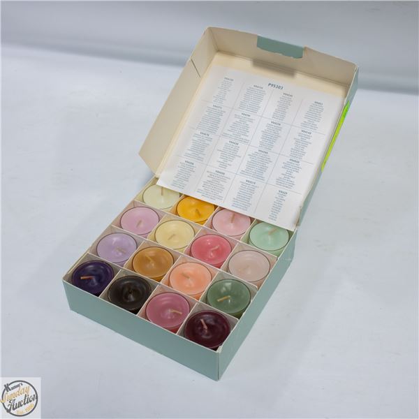 NEW PARTY LITE 16PC SCENTED ASSORTED