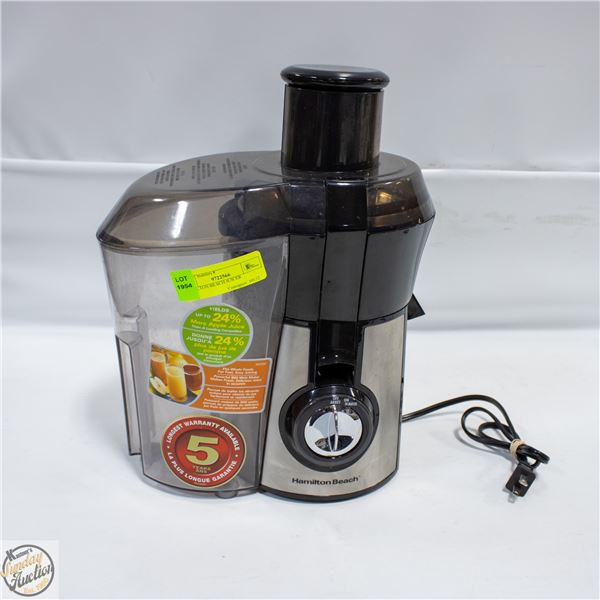 HAMILTON BEACH JUICER