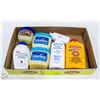 Image 1 : FLAT OF BABY POWDER AND PRODUCTS