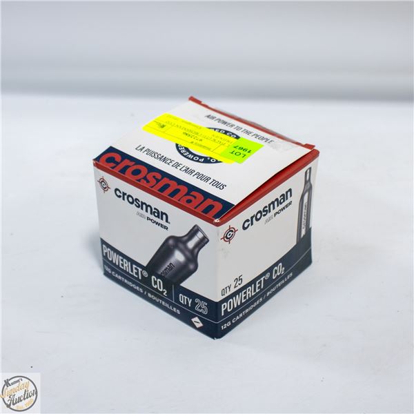 FULL PACK (23) CROSSMAN CO2 CARTRIDGES