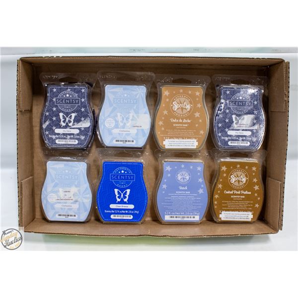 8 NEW SCENTSY BARS - VARIOUS SCENTS