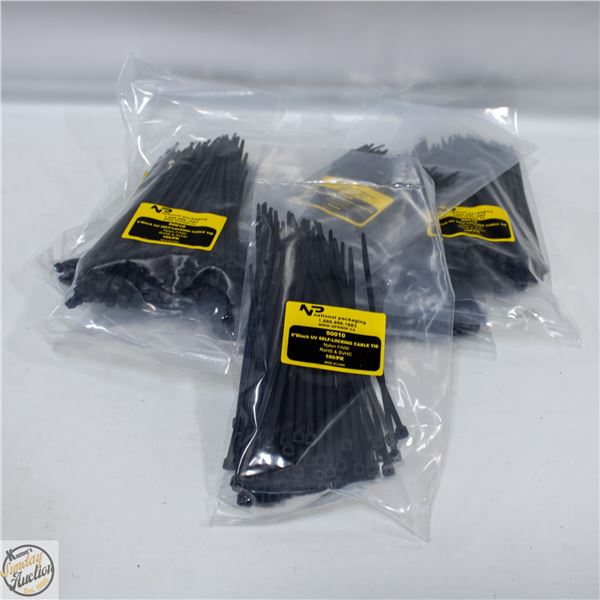 7X100=700 TOTAL UV PROTECTION SELF LOCKING ZIPTIES