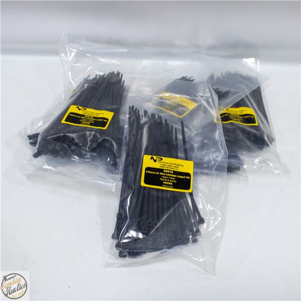 7X100=700 TOTAL UV PROTECTION SELF LOCKING ZIPTIES