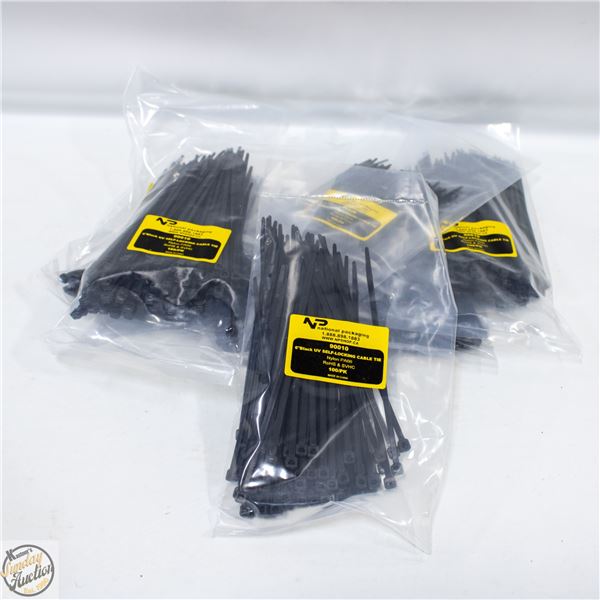 7X100=700 TOTAL UV PROTECTION SELF LOCKING ZIPTIES