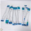 Image 1 : 12X3PKS 30LB TEST NYLON COATED FISHING LEADERS