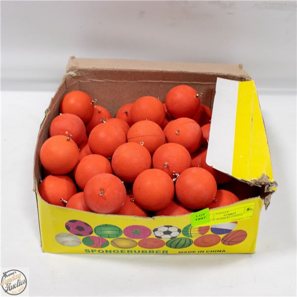 CASE OF BOBBERS FISHING