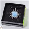 Image 1 : OPALITE SUNBURST NECKLACE