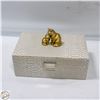 Image 1 : VINTAGE CAT & KITTEN JEWELERY BOX