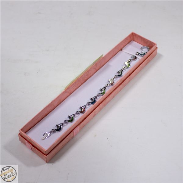 ABALONE MOON & STARS BRACELET