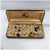 Image 1 : MENS ESTATE JEWELERY BOX WITH JEWELERY