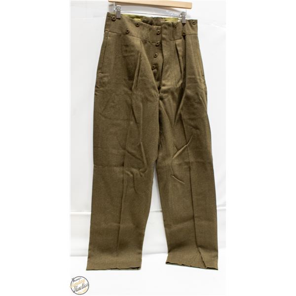 1957 MILLER & GABBE LIMITED MILITARY PANTS