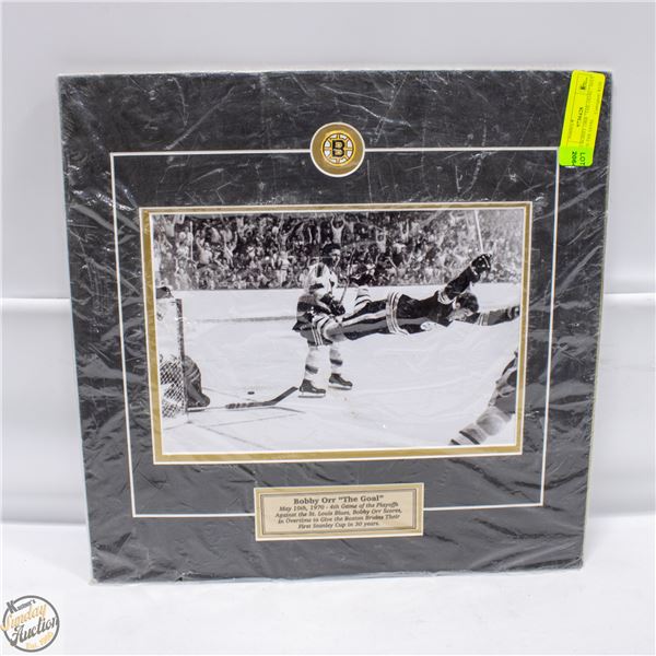 16X16 BOBBY ORR "THE GOAL" MAY 10 1970 THE GOAL