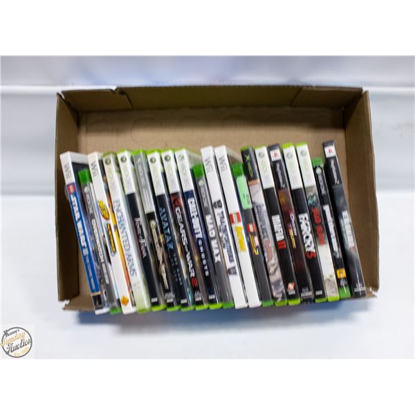 20 VARIOUS VIDEO GAME LOT