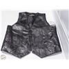 Image 1 : LEGACY LEATHER MOTORCYCLE VEST NEW