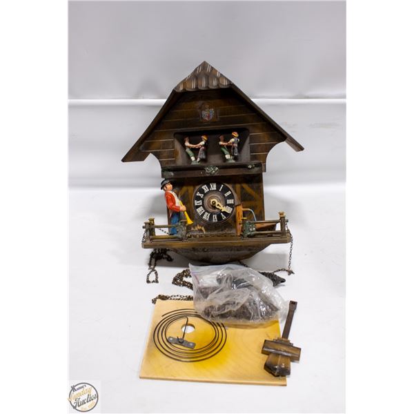 KAISER WALZER GERMAN CUCKCOO CLOCK