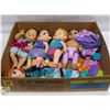 Image 1 : FLAT OF BABY ALIVE+VTECH TOY DOLLS WITH
