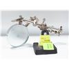 Image 1 : JEWELERS MAGNIFYING GLASS WITH CLIPS