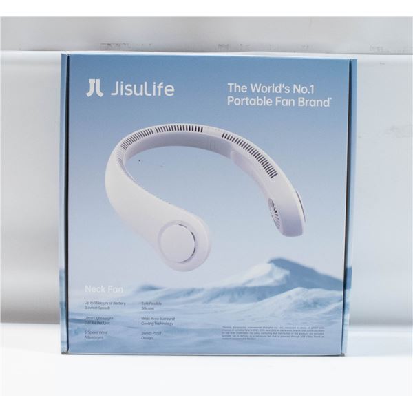 NEW JISULIFE LIFE 4 NECK FAN W/ 4000MAH BATTERY