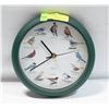 Image 1 : QUARTZ BIRD WALL CLOCK